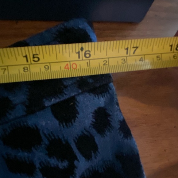 Mach & Mach Leopard Printed Stretch Mid-Rise Straight-Leg Jeans Sz 12 - Picture 9 of 14